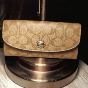 COACH Envelope Signature  Wallet